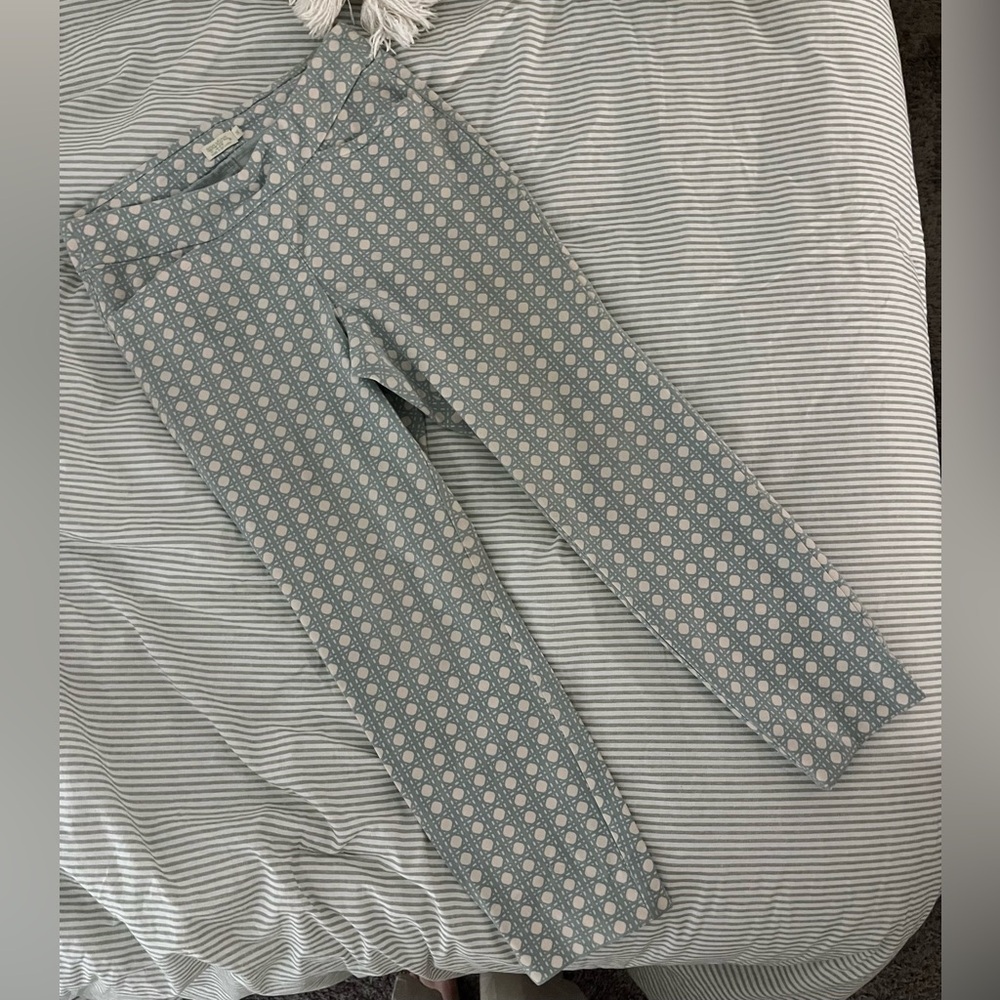 Spartina 449 Maren Pull On Calm Water Pants In Surf Cane Sz M